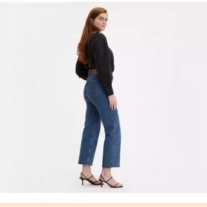 Levi's Ribcage 27 Straight Leg Super High Rise Jeans